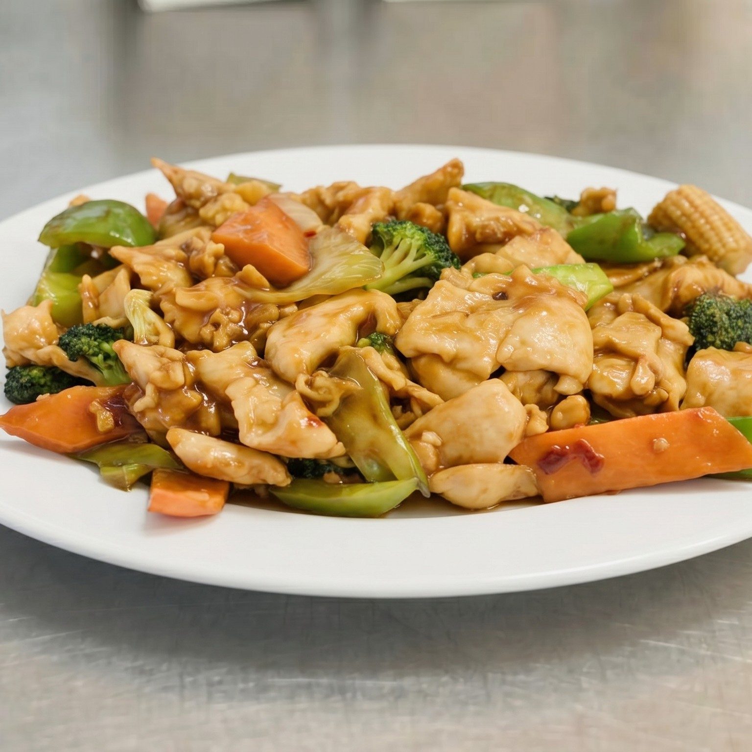 C18. Chicken in Hot Garlic Sauce.