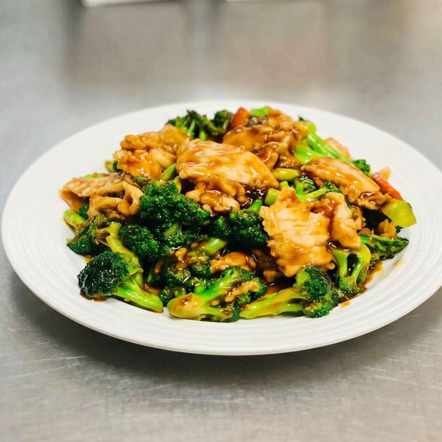 C15. Chicken with Broccoli.