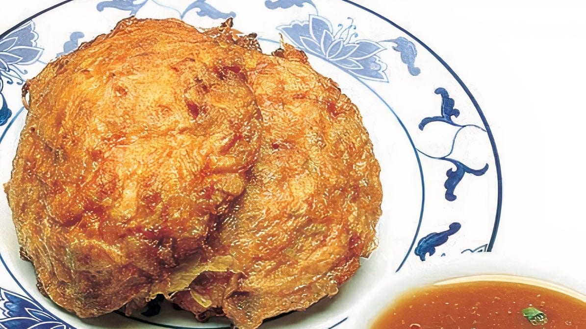 Chicken Egg Foo Young.