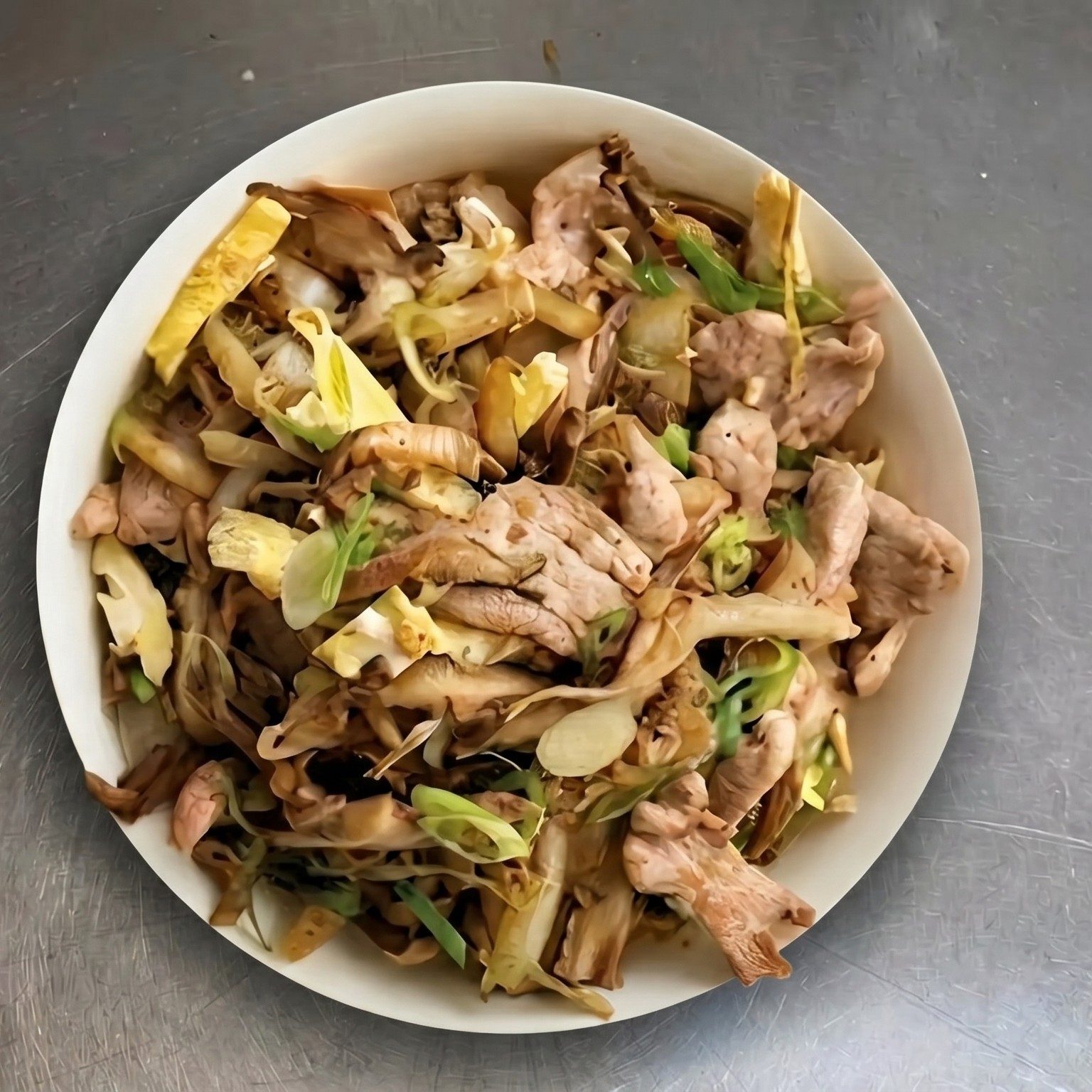 Moo Shu Pork.