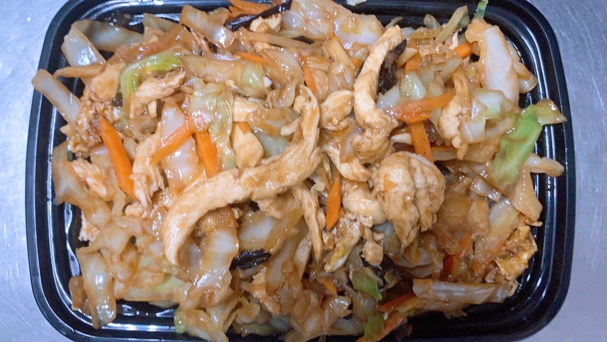 Moo Shu Chicken.