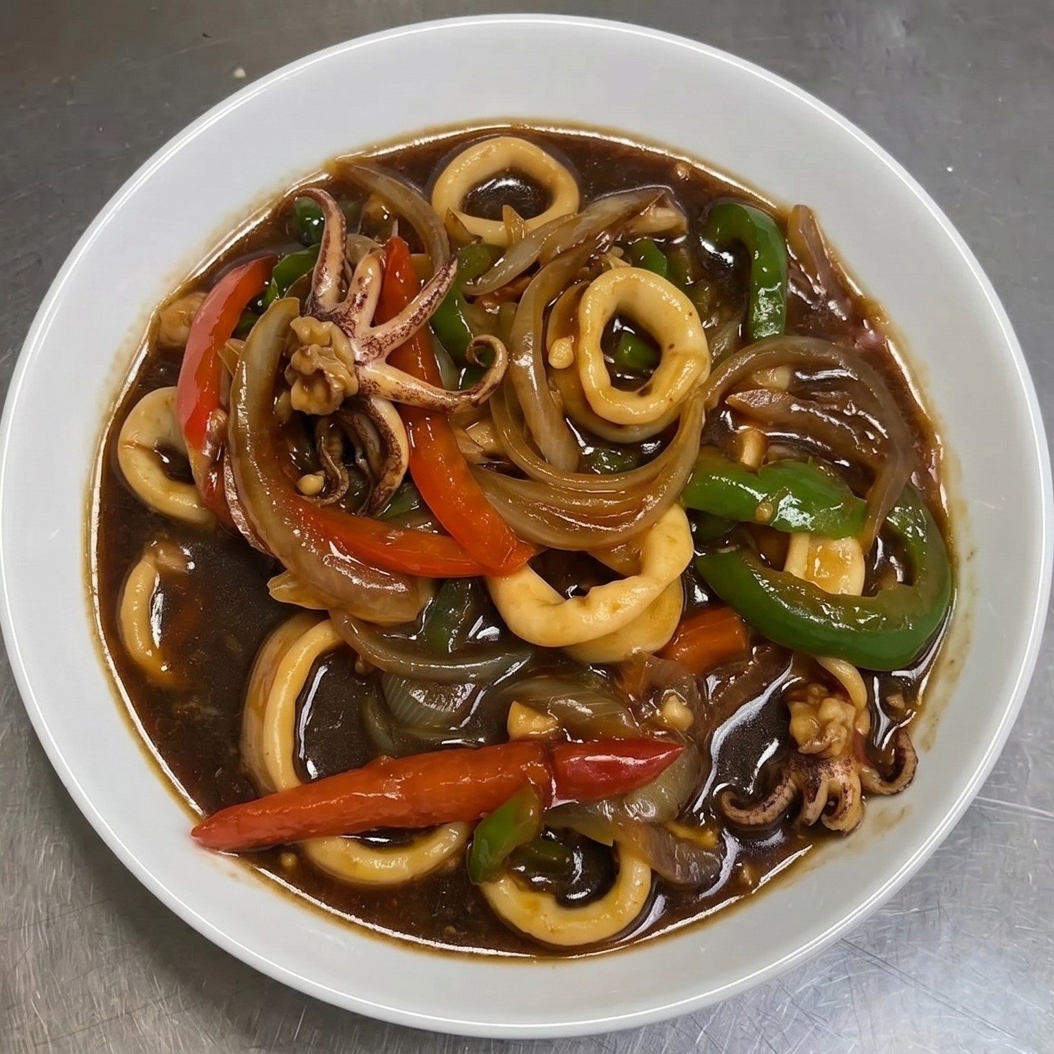 Roast Pork Yat Gaw Mein.