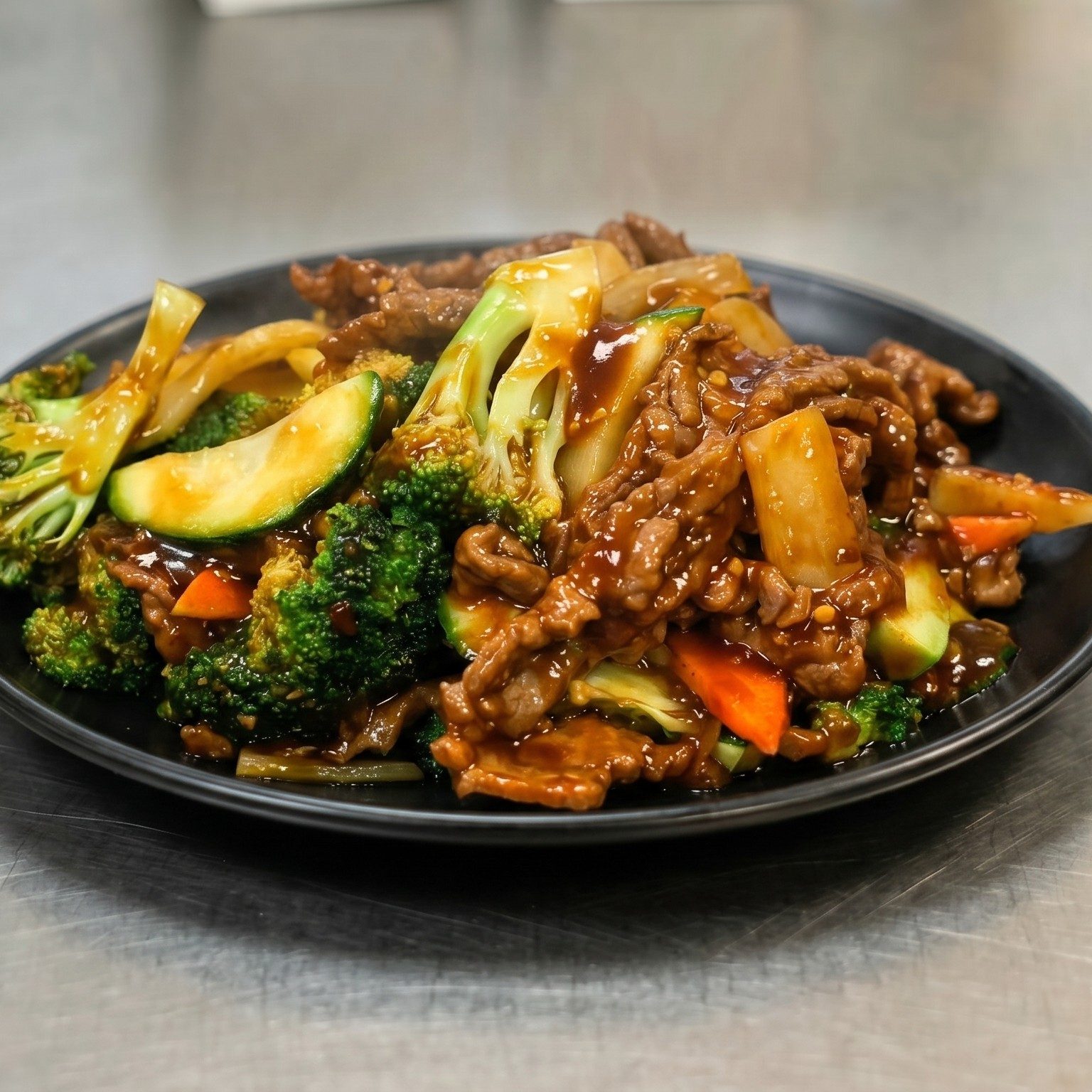 C13. Beef with Mixed Vegetable.