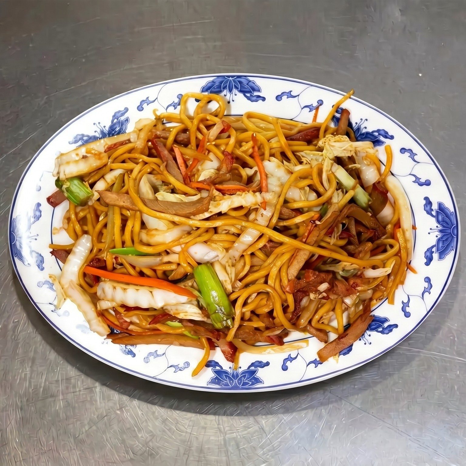 Roast Pork Lo Mein.